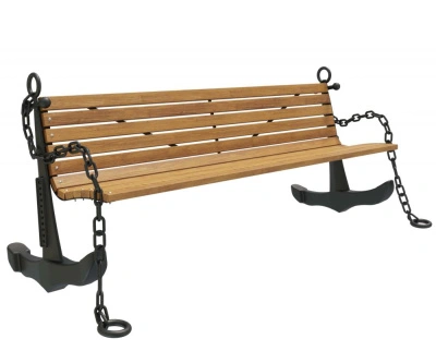 Скамейка чугунная «Якорь» 1,2 м