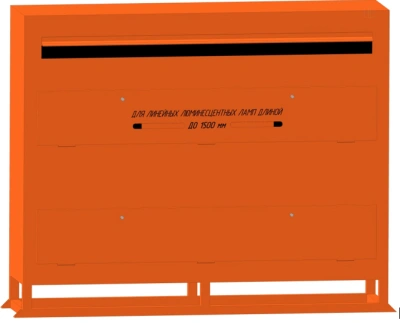 Контейнер для сбора, накопления и хранения отработанных линейных люминесцентных ламп длиной до 1500 мм КЛБ-5