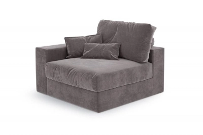 Модуль Элизиум угловой Вельвет-люкс - комфорт