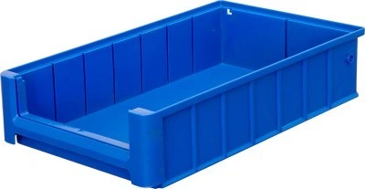 Ящик сплошной 400×234×90 мм, объем 8.42 л., арт.: SK 4209, синий, код: 12374