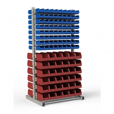 Стеллаж двусторонний №91 (1835х950х760)