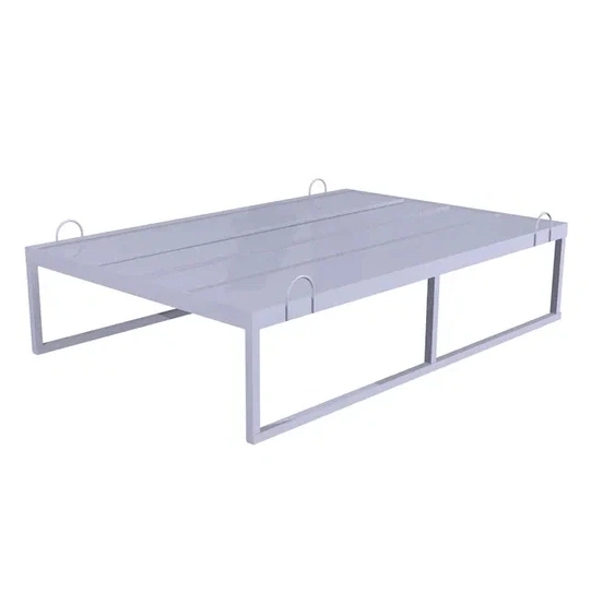 Металлический поддон ПДМ-01-02 1200x800x250 мм Серый