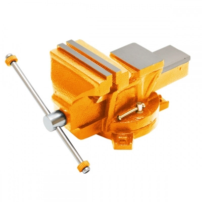 Тиски слесарные поворотные Калибр ТПСН-125 