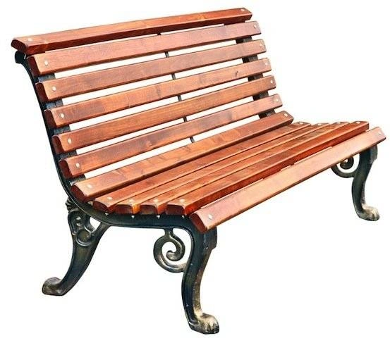 Скамейка чугунная «Нева» 2,0 м (2 опоры)