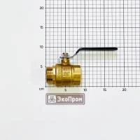 Кран шаровый G1 1/4 2-ходовой ВР-НР латунь ручка-рычаг
