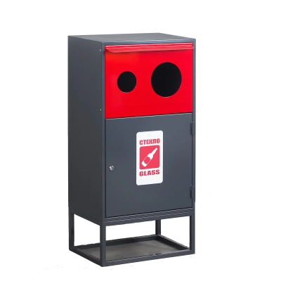 Контейнер для раздельного сбора отходов КРС-800-4 СТЕКЛО
