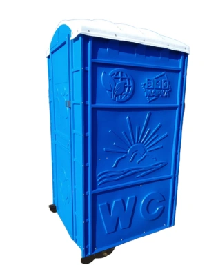 Туалетная кабина «Стандарт КК Люкс» с пластиковым поддоном 