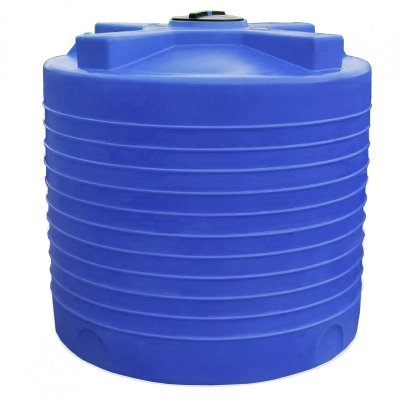 Емкость вертикальная 6000л синяя
