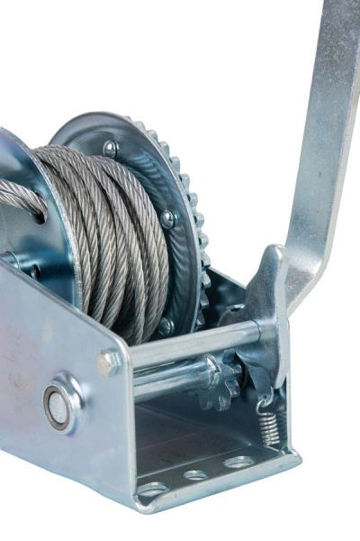 Лебедка ручная TOR ЛФ-1000 (FD) г/п 0,4 т длина троса 10 м