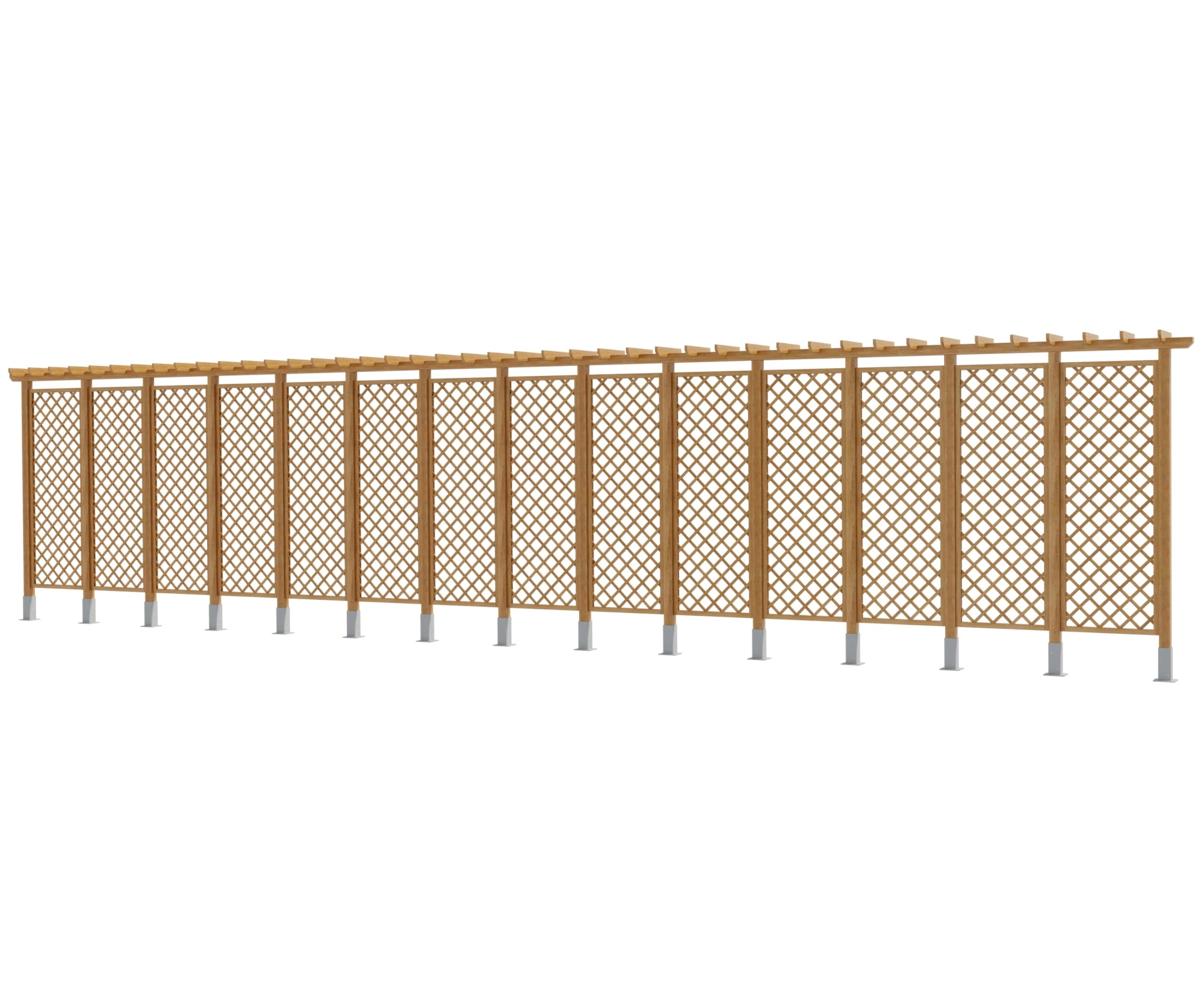 Шпалера «Ромб» 20,0 м (с покраской)