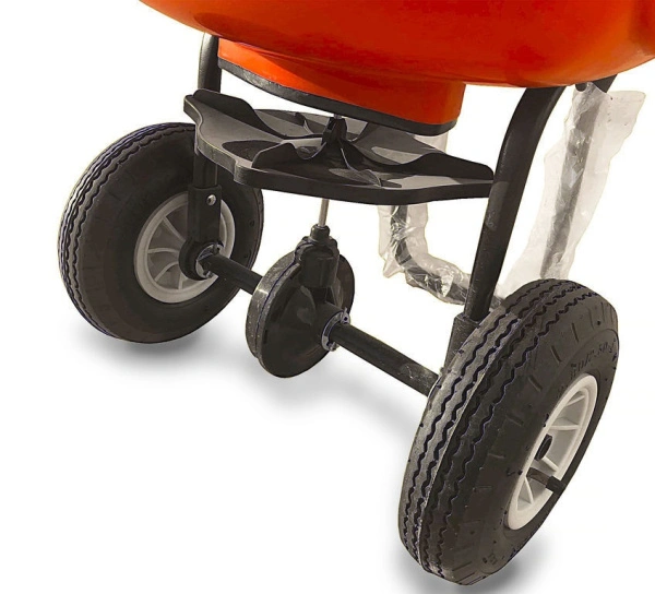 Тележка дозатор Boxsand 30 литров с чехлом для песка и реагентов