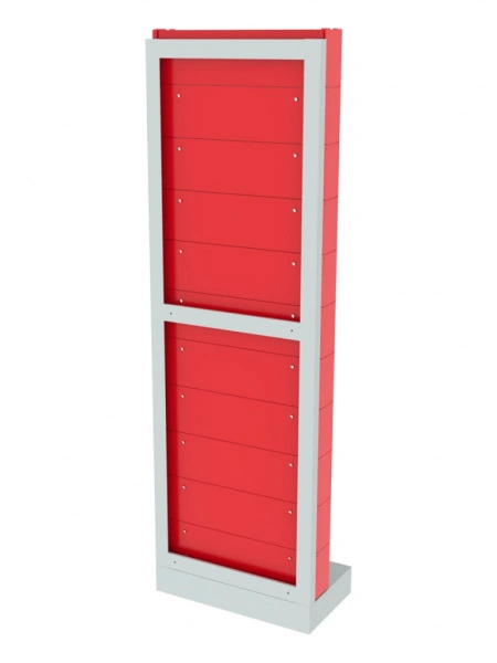 Стойка напольная Стелла-техник 405-00-00-11 (610х325х1850)