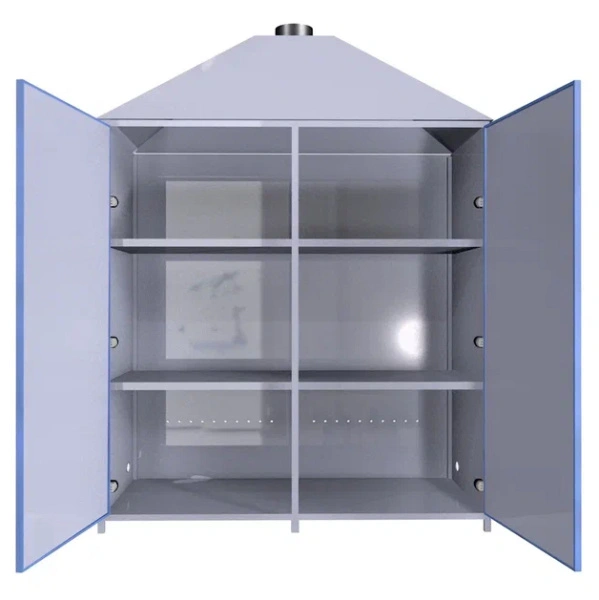 Шкаф для аккумуляторов ШМА-03-02 1500x780x2000 мм Синий