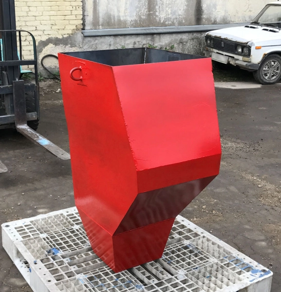 Гаситель скорости мусоросброса