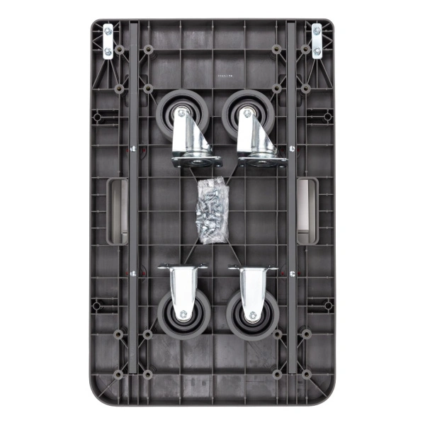 Тележка грузовая платформенная FW-150П со складной ручкой 