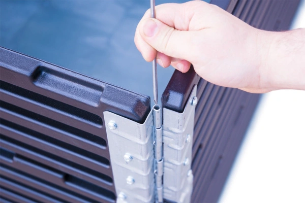 Складная паллетная рама 800х600х200 усиленная, арт. Складная паллетная рама усиленная 800х600, код: 21240