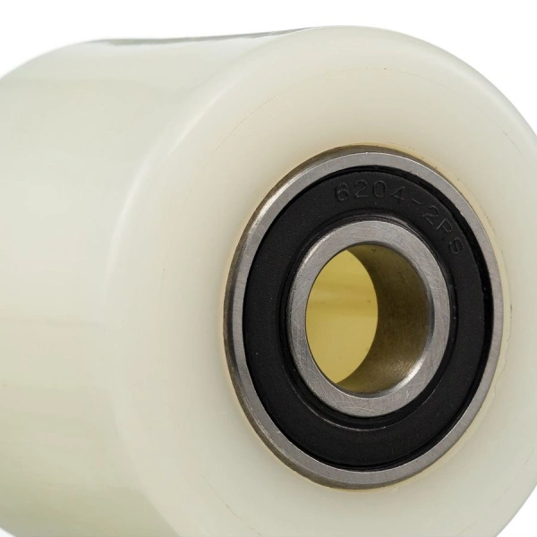 Ролик полиамидный Стелла-техник R-02-1-60 Ø 80 мм, ширина 60 мм, шариковые подшипники под ось 20 мм в комплекте