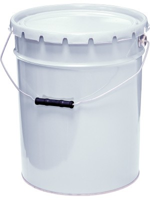 Ведро металл 20л. с крышкой, корона, код: 29729