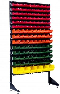 Стеллаж с пластиковыми ящиками 1801-6/7/1 Kombo