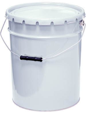 Ведро металл 20л. с крышкой-корона, с покрытием внутри, арт. ВМк 20б с покрытием (Б), код: 28129