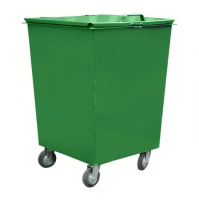 контейнер 0,75 м³ для тбо гост (с крышкой, на колесах) артикул 